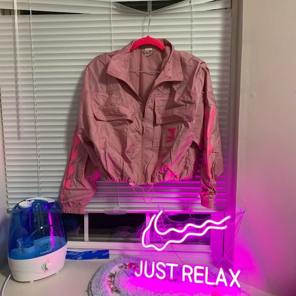 PUMA Pink Nylon Jacket